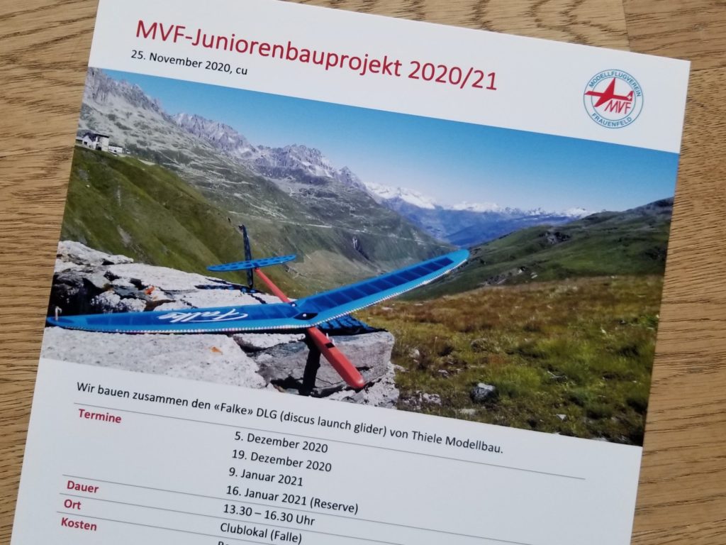 MVF Juniorenbauprojekt 2020/21