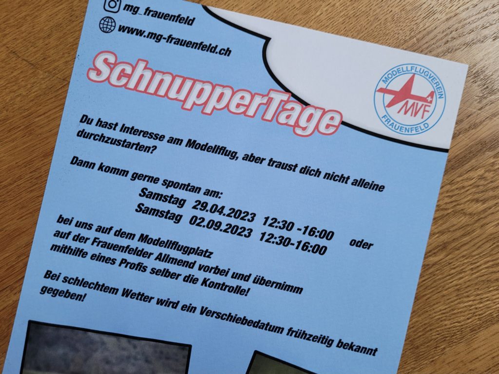 MVF SchnupperTage